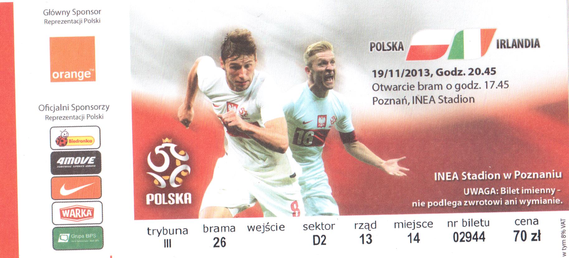 Mecz Polska Irlandia Na Zywo W Internecie